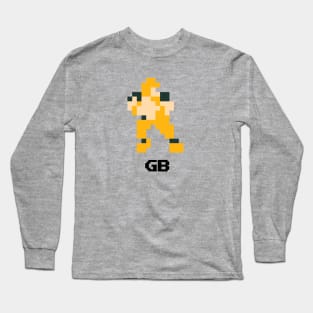 8-Bit Quarterback - Green Bay Long Sleeve T-Shirt